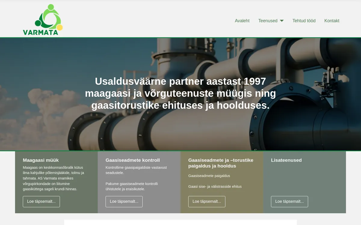 varmata.ee koduleht