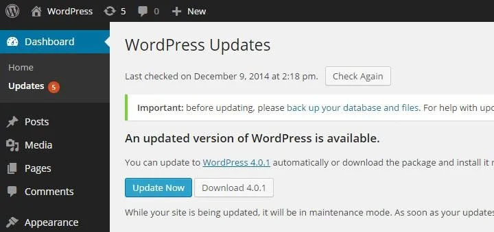 WordPress veebilehe ehitamine